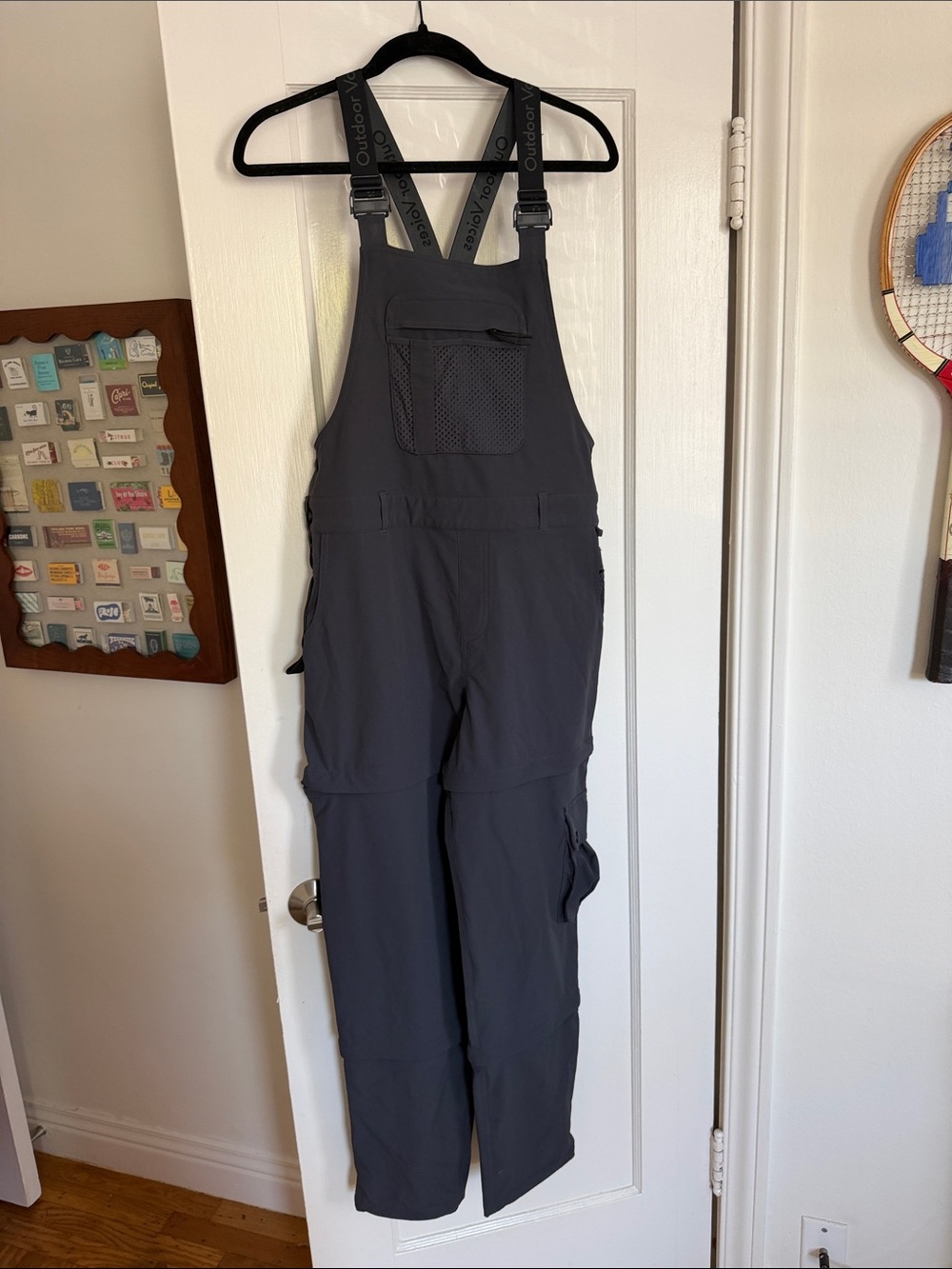 Outdoor Voices Rectrek Overalls - Gray - Picture 2 of 5